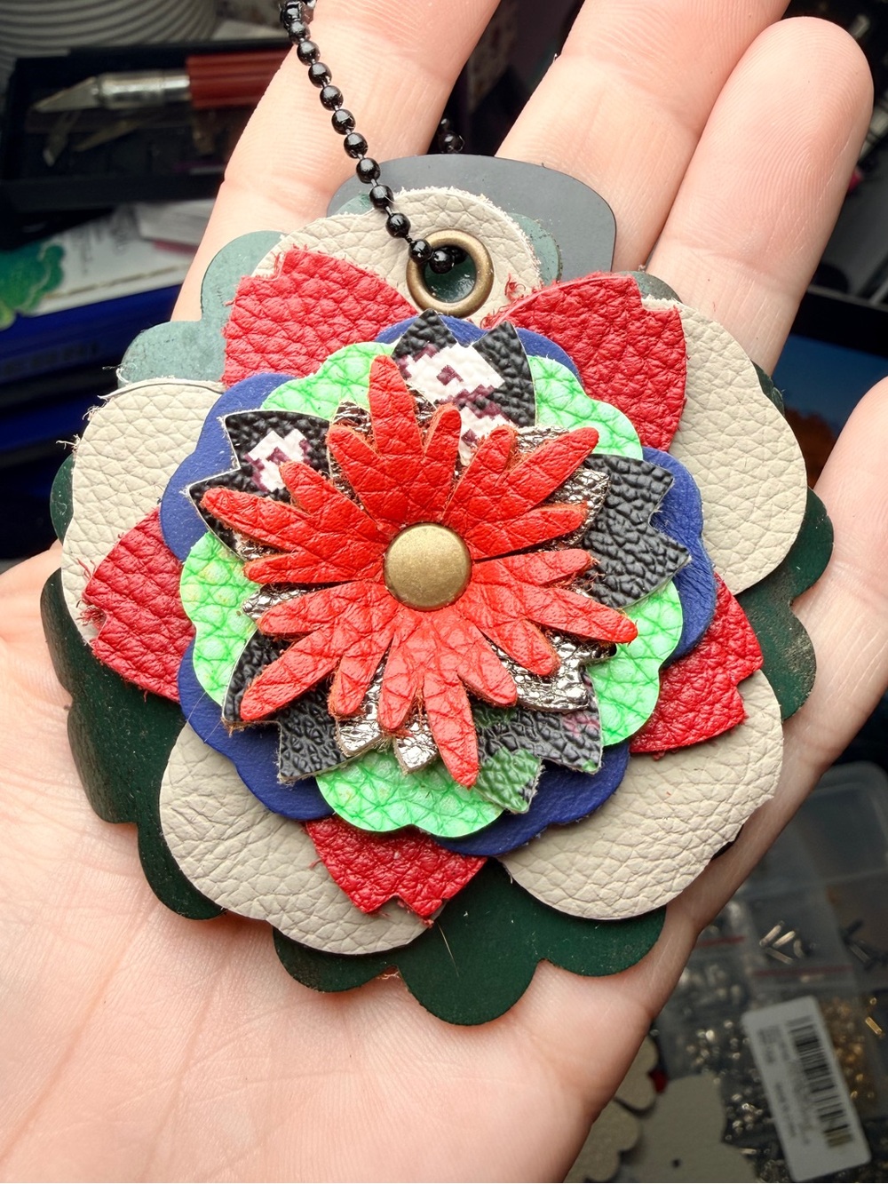 Handmade Floral Charm